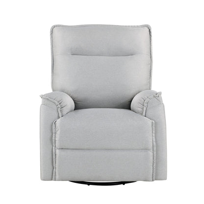 Fauteuil inclinable manuel pivotant à 360° de Roomfitters, canapé inclinable polyvalent pour cinéma et fauteuil à bascule pour chambre d'enfant
