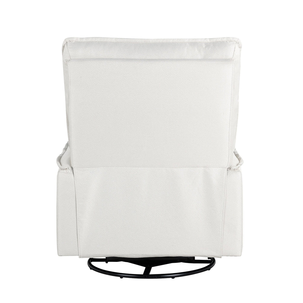 Fauteuil inclinable manuel pivotant à 360° de Roomfitters, canapé inclinable polyvalent pour cinéma et fauteuil à bascule pour chambre d'enfant