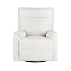 Fauteuil inclinable manuel pivotant à 360° de Roomfitters, canapé inclinable polyvalent pour cinéma et fauteuil à bascule pour chambre d'enfant