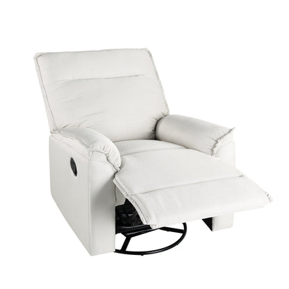 Fauteuil inclinable manuel pivotant à 360° de Roomfitters, canapé inclinable polyvalent pour cinéma et fauteuil à bascule pour chambre d'enfant
