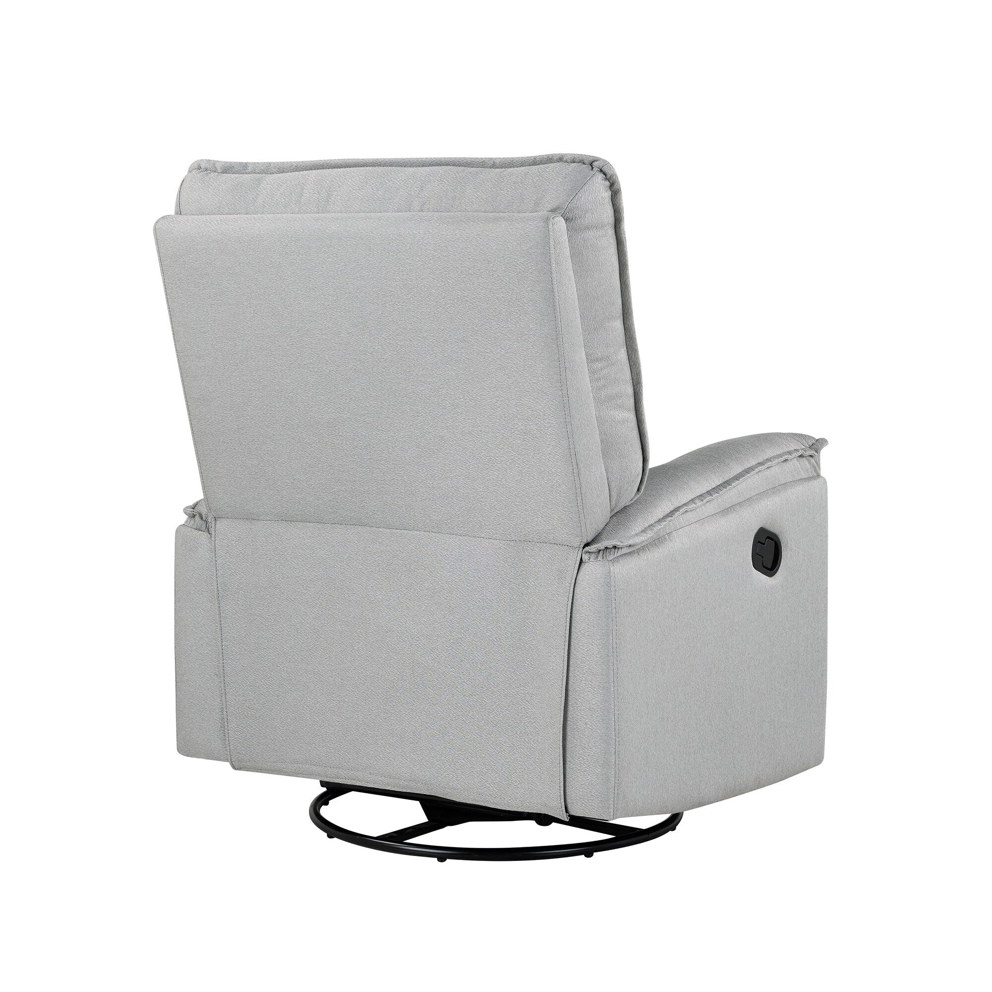 Fauteuil inclinable manuel pivotant à 360° de Roomfitters, canapé inclinable polyvalent pour cinéma et fauteuil à bascule pour chambre d'enfant