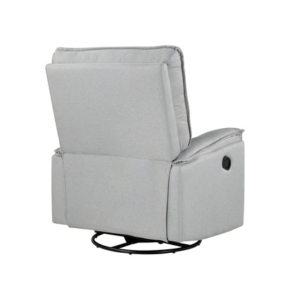 Fauteuil inclinable manuel pivotant à 360° de Roomfitters, canapé inclinable polyvalent pour cinéma et fauteuil à bascule pour chambre d'enfant