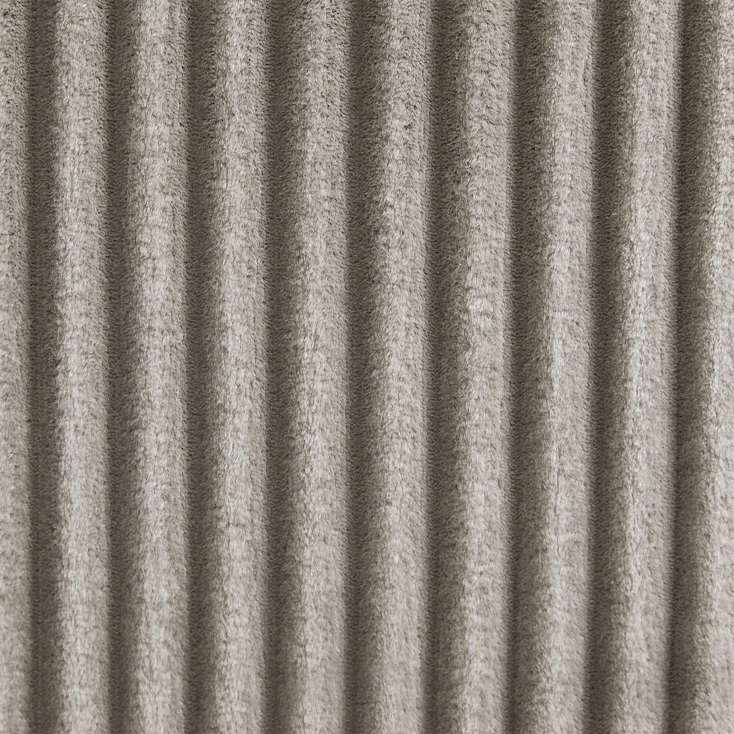 Canapé-lit 4 places moderne en velours côtelé Roomfitters avec ports USB, accoudoirs de rangement dissimulés et porte-gobelets rabattables pour le salon
