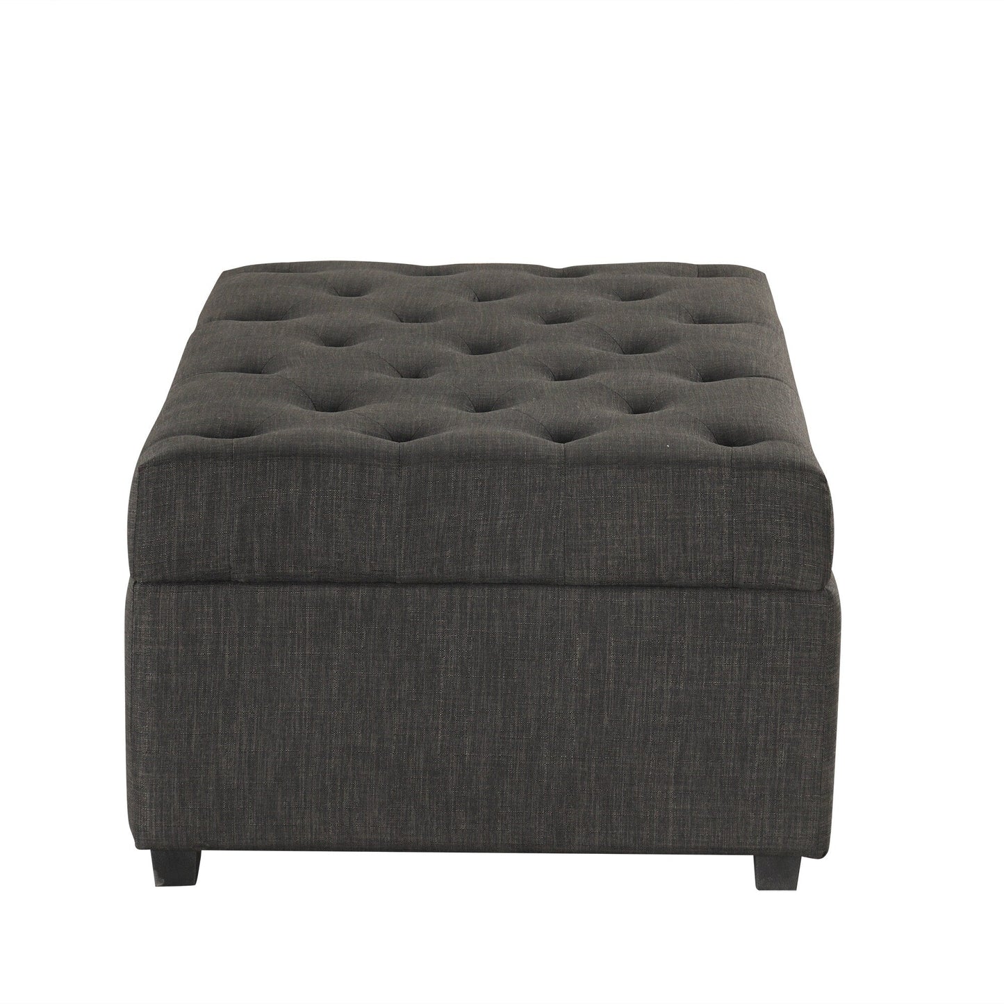 Canapé-lit ottoman pliable Roomfitters 49.6 avec matelas en mousse à mémoire de forme et design capitonné