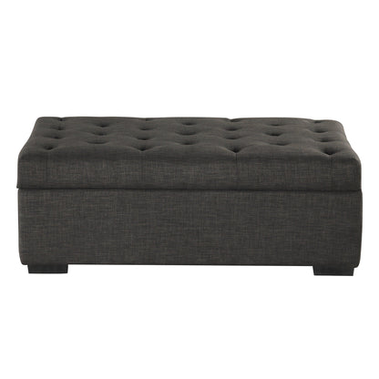 Canapé-lit ottoman pliable Roomfitters 49.6 avec matelas en mousse à mémoire de forme et design capitonné