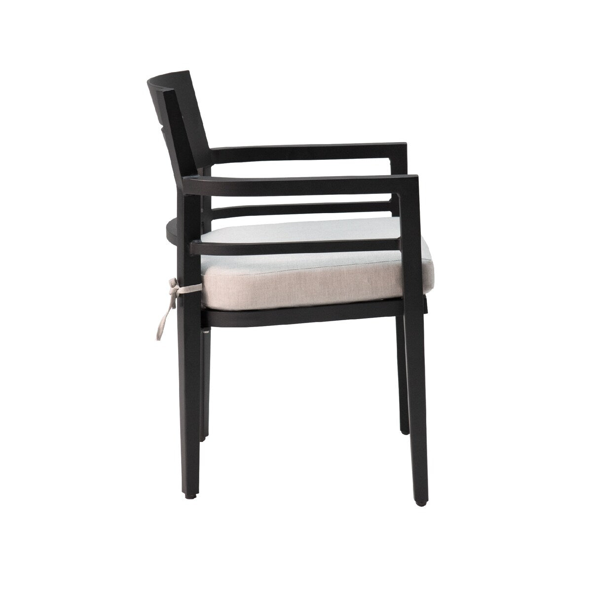 Ensemble de salle à manger moderne en aluminium, 5 pièces, pour patio extérieur Roomfitters