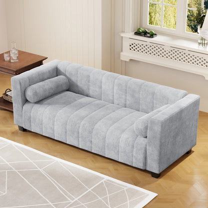 Canapé rembourré Roomfitters 78,7 pouces pour salon, chambre, salon, style simplifié