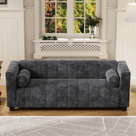 Canapé rembourré Roomfitters 78,7 pouces pour salon, chambre, salon, style simplifié