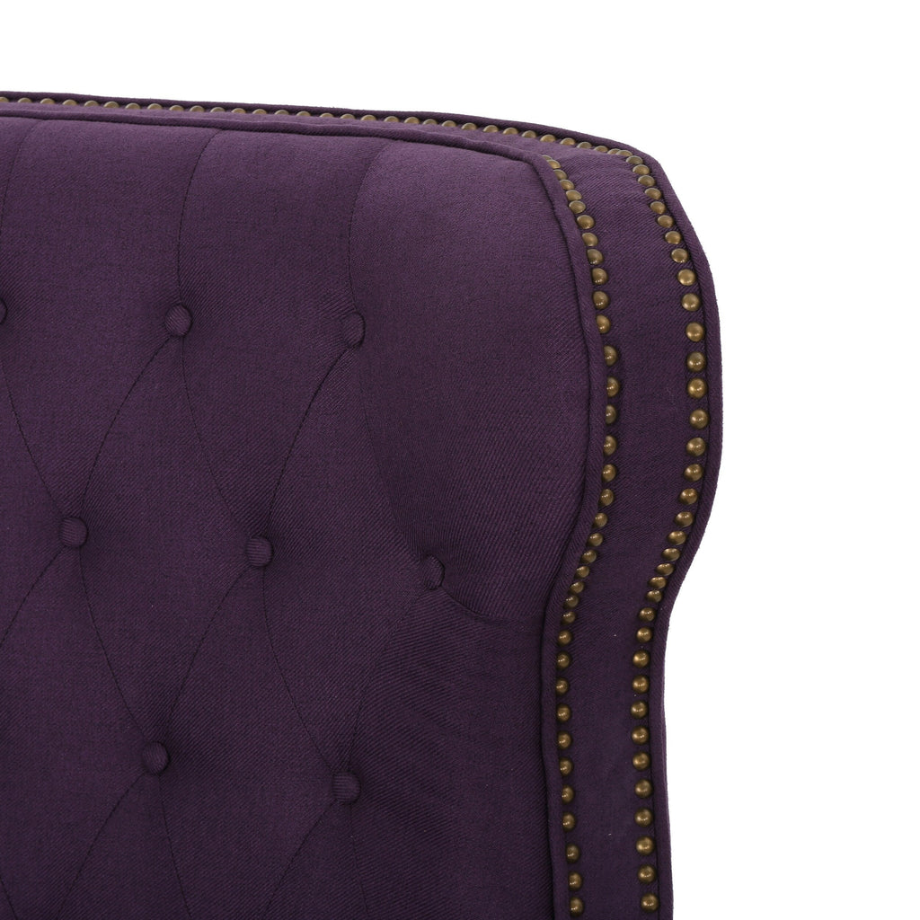 Fauteuil inclinable à dossier relevable avec accoudoirs roulés de Roomfitters, profitez d'un confort cocooning