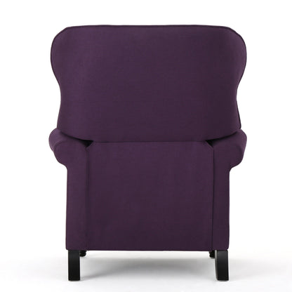 Fauteuil inclinable à dossier relevable avec accoudoirs roulés de Roomfitters, profitez d'un confort cocooning