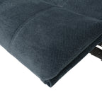 Fauteuil inclinable et planeur Roomfitters au design classique, en tissu peluche marron