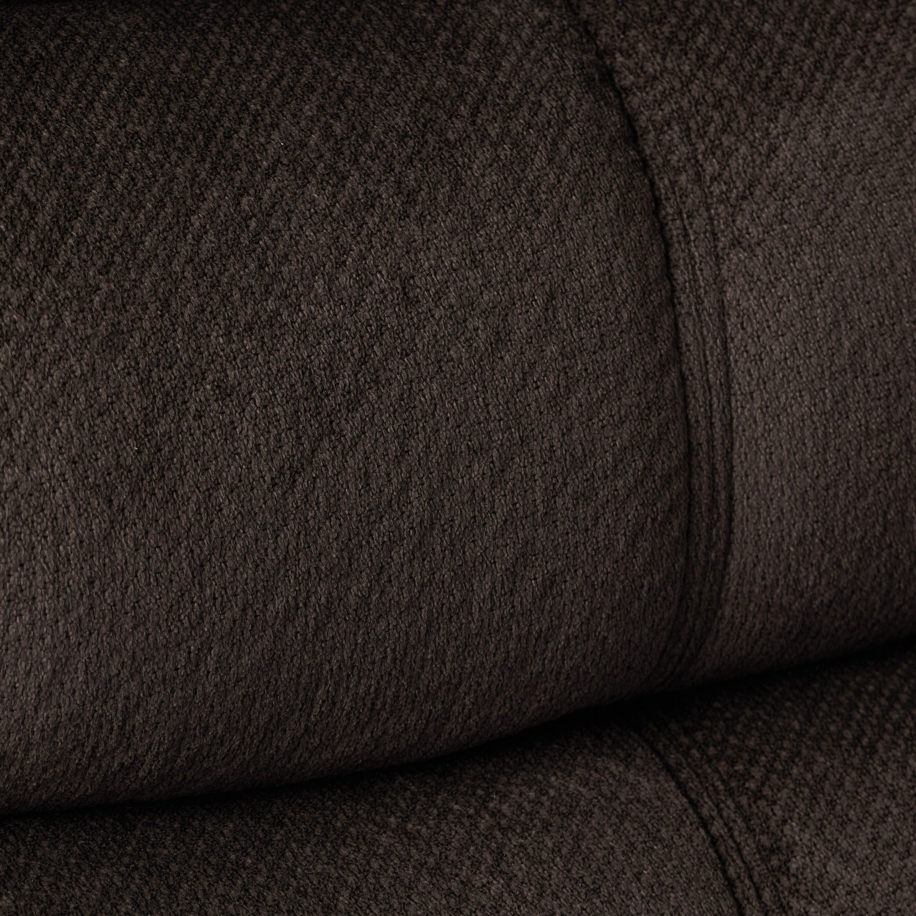 Fauteuil inclinable et planeur Roomfitters au design classique, en tissu peluche marron