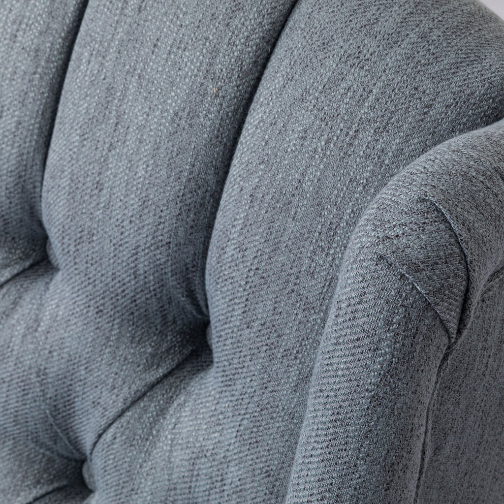 Fauteuil inclinable manuel au design classique de Roomfitters, pivotant à 360 degrés, idéal pour le salon