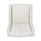 Fauteuil inclinable manuel au design classique de Roomfitters, pivotant à 360 degrés, idéal pour le salon