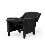 Fauteuil inclinable classique en tissu Roomfitters, élégant et confortable pour salon et chambre à coucher