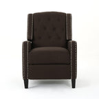 Fauteuil inclinable classique en tissu Roomfitters, élégant et confortable pour salon et chambre à coucher