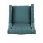 Fauteuil inclinable classique en tissu Roomfitters, élégant et confortable pour salon et chambre à coucher