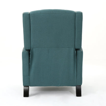 Fauteuil inclinable classique en tissu Roomfitters, élégant et confortable pour salon et chambre à coucher