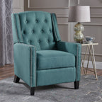 Fauteuil inclinable classique en tissu Roomfitters, élégant et confortable pour salon et chambre à coucher