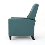 Fauteuil inclinable classique en tissu Roomfitters, élégant et confortable pour salon et chambre à coucher