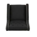 Fauteuil inclinable classique en tissu Roomfitters, élégant et confortable pour salon et chambre à coucher