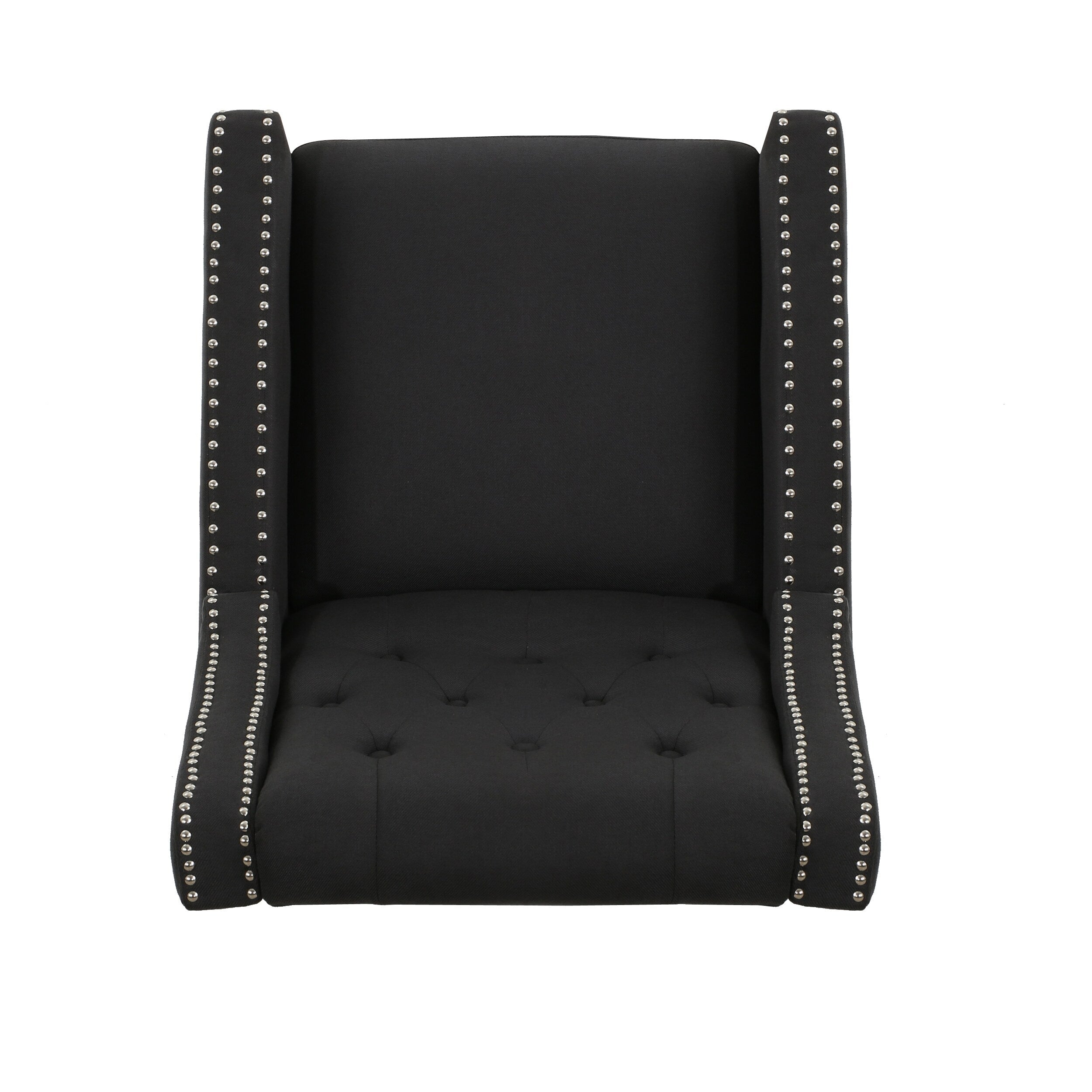 Fauteuil inclinable classique en tissu Roomfitters, élégant et confortable pour salon et chambre à coucher