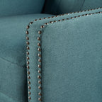 Fauteuil inclinable classique en tissu Roomfitters, élégant et confortable pour salon et chambre à coucher