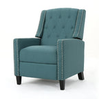 Fauteuil inclinable classique en tissu Roomfitters, élégant et confortable pour salon et chambre à coucher