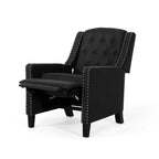Fauteuil inclinable classique en tissu Roomfitters, élégant et confortable pour salon et chambre à coucher
