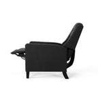 Fauteuil inclinable classique en tissu Roomfitters, élégant et confortable pour salon et chambre à coucher