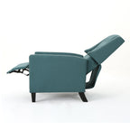 Fauteuil inclinable classique en tissu Roomfitters, élégant et confortable pour salon et chambre à coucher