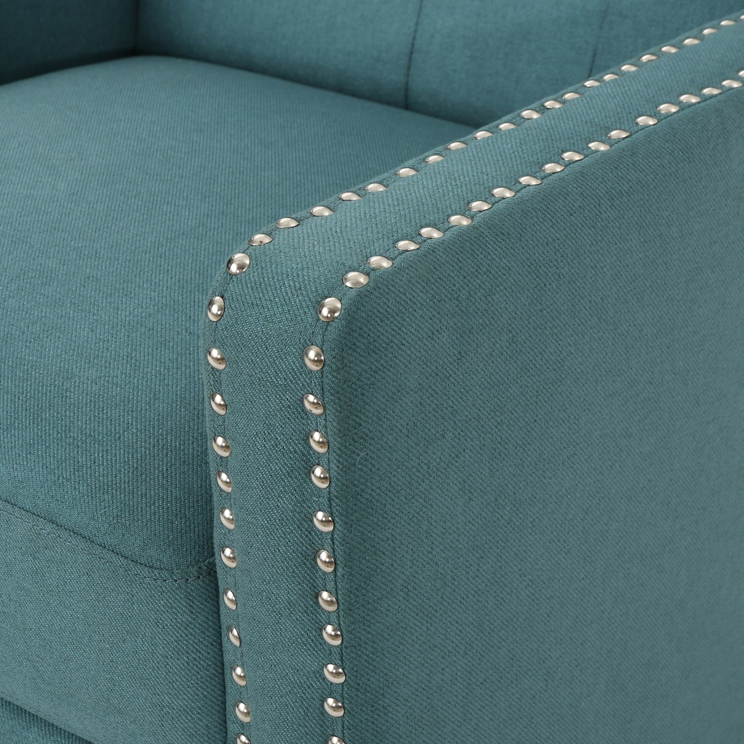 Fauteuil inclinable classique en tissu Roomfitters, élégant et confortable pour salon et chambre à coucher