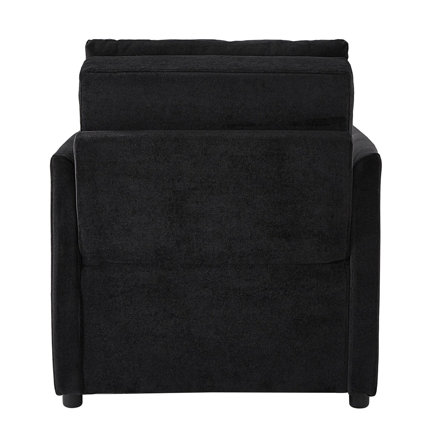Canapé-lit convertible Roomfitters avec lit gigogne, dossier réglable en 5 positions, poches latérales et panier de rangement