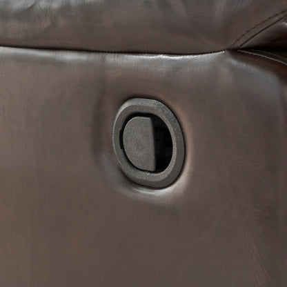 Fauteuil inclinable manuel en tissu avec mécanisme pivotant Roomfitters