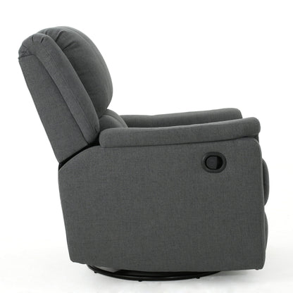 Fauteuil inclinable manuel en tissu Roomfitters avec pivot