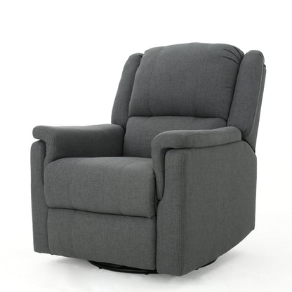 Fauteuil inclinable manuel en tissu Roomfitters avec pivot