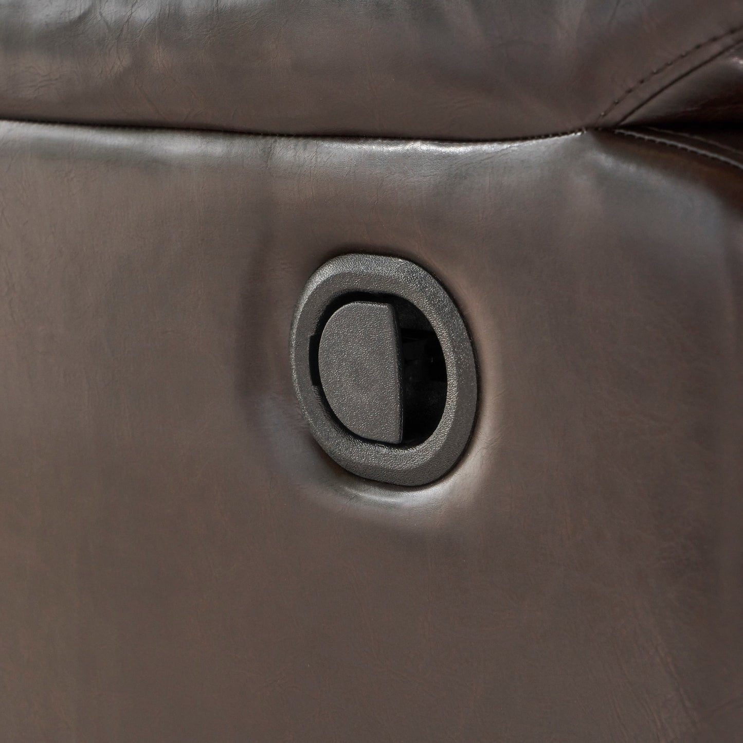 Fauteuil inclinable manuel en tissu Roomfitters avec pivot