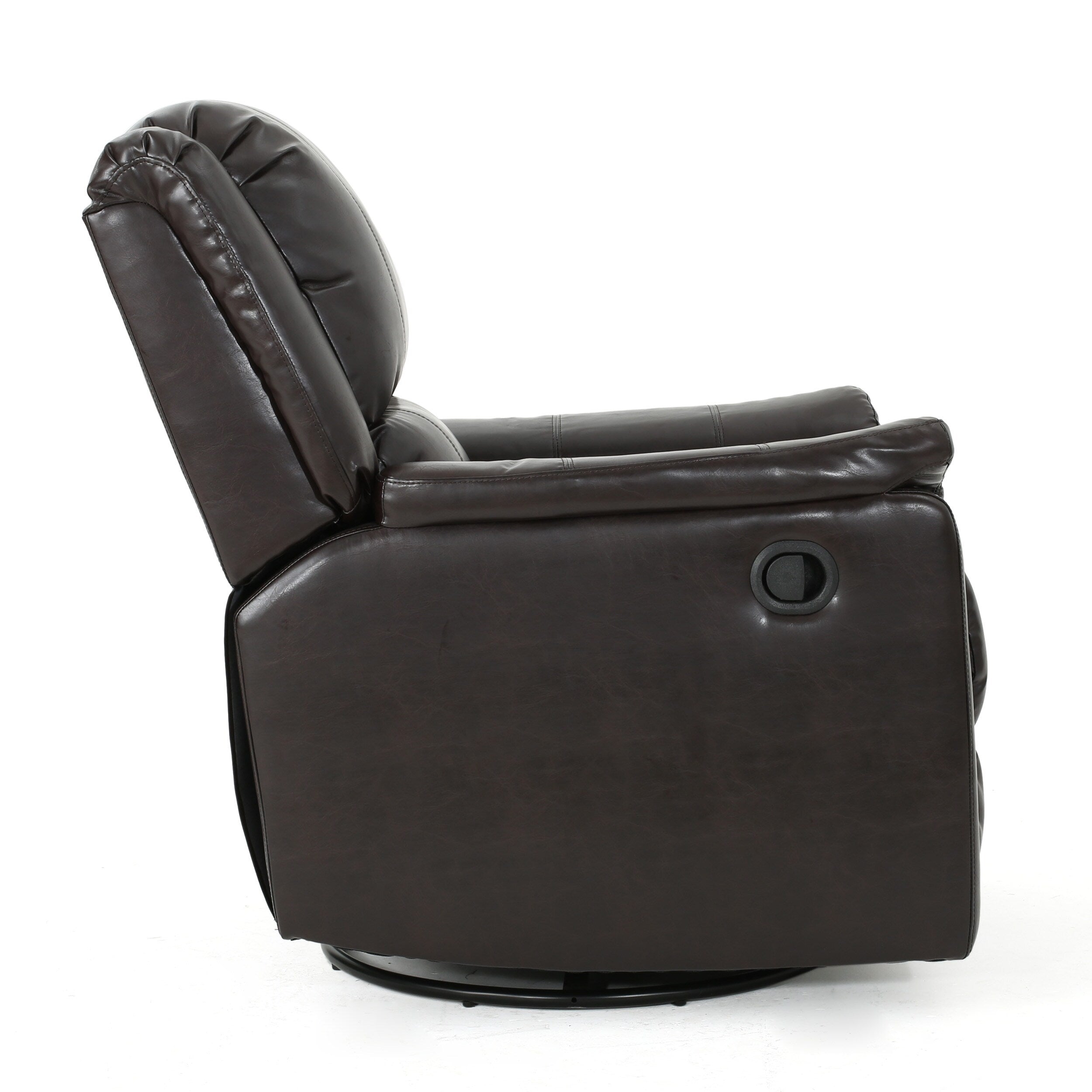 Fauteuil inclinable manuel en tissu avec mécanisme pivotant Roomfitters