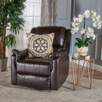 Fauteuil inclinable manuel en tissu avec mécanisme pivotant Roomfitters