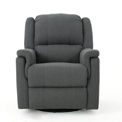 Fauteuil inclinable manuel en tissu Roomfitters avec pivot