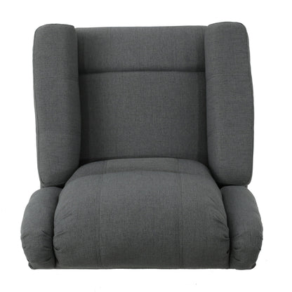 Fauteuil inclinable manuel en tissu Roomfitters avec pivot