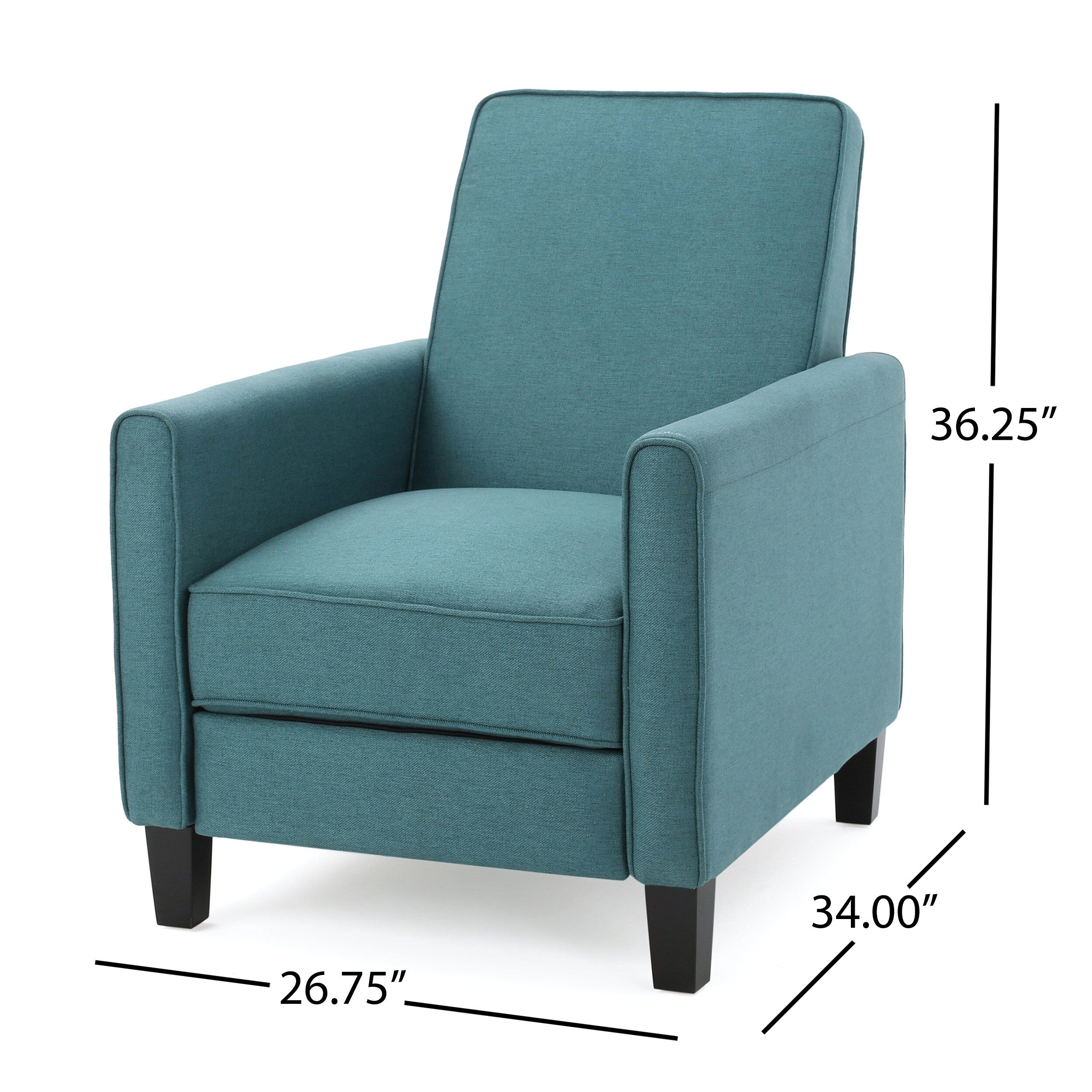 Chaise à dossier relevable en tissu Roomfitters pour une décoration intérieure élégante