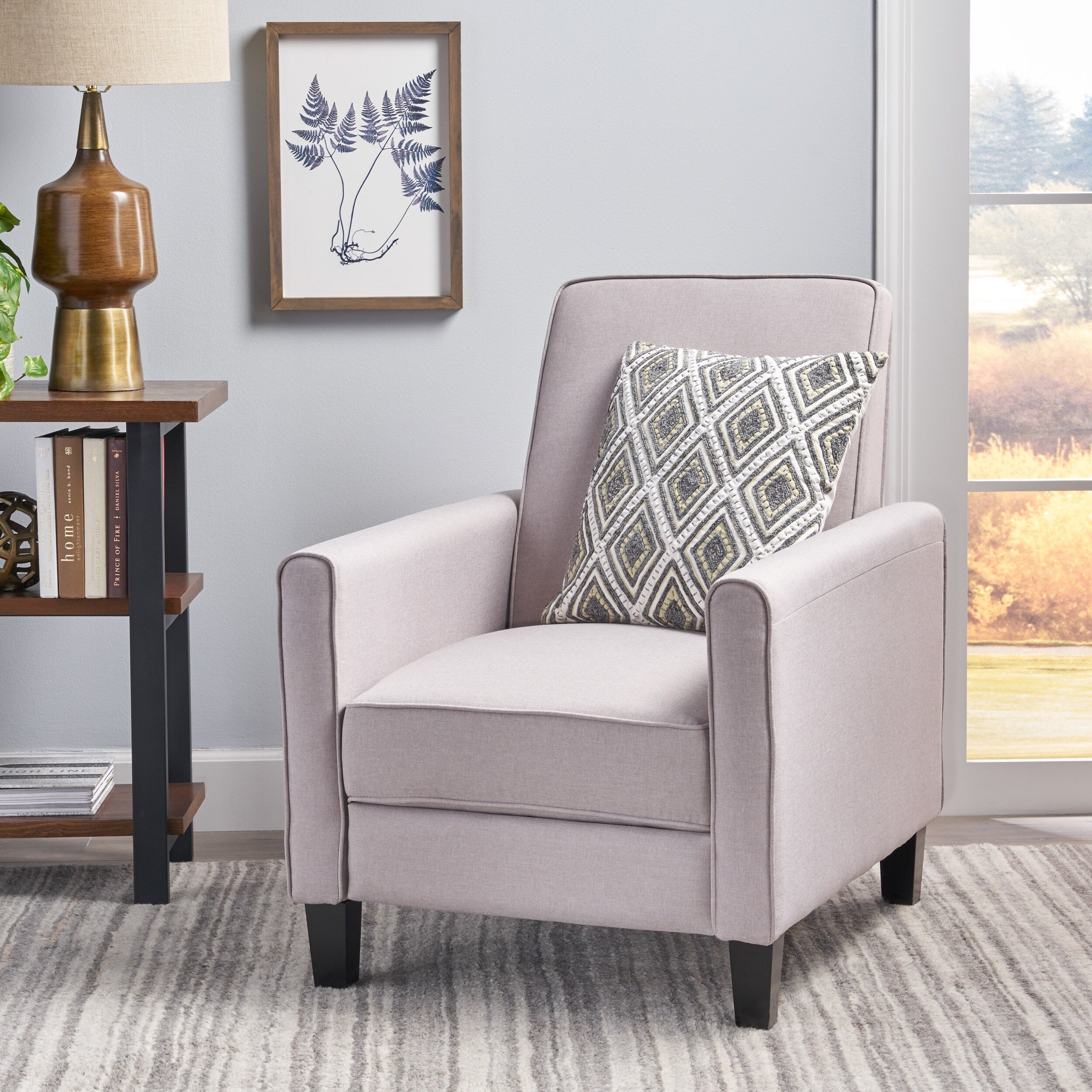 Chaise à dossier relevable en tissu Roomfitters pour une décoration intérieure élégante