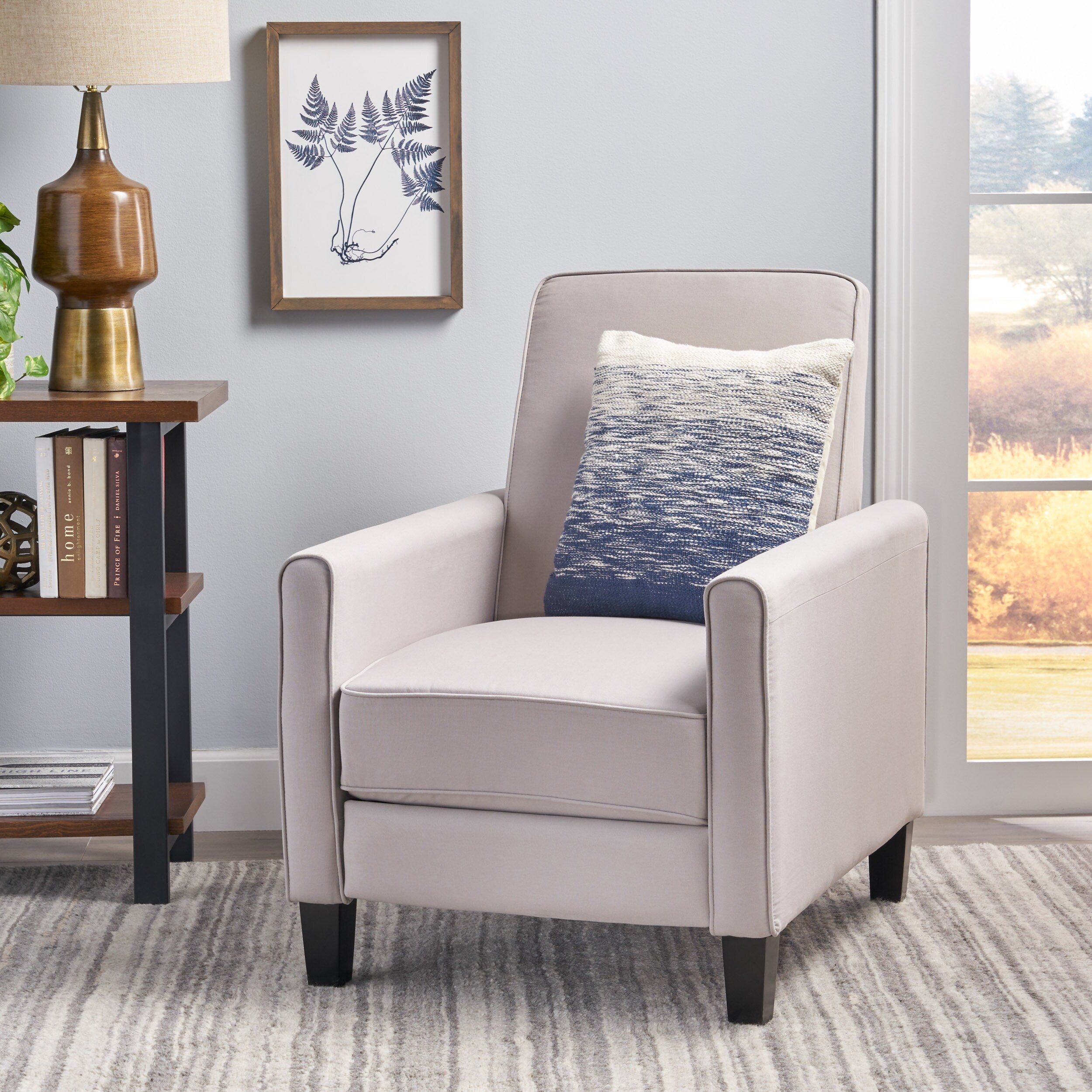 Chaise à dossier relevable en tissu Roomfitters pour une décoration intérieure élégante