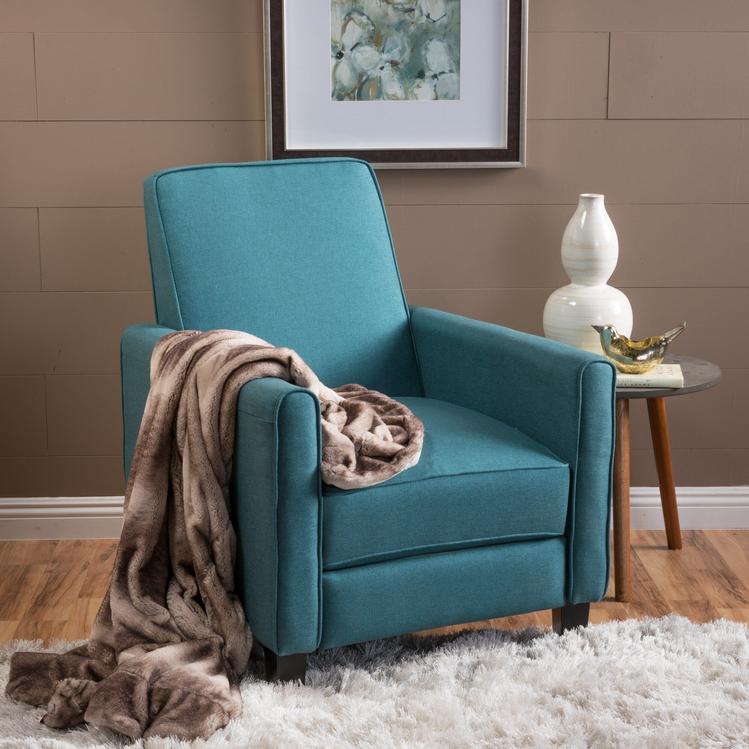 Chaise à dossier relevable en tissu Roomfitters pour une décoration intérieure élégante