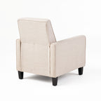 Chaise à dossier relevable en tissu Roomfitters pour une décoration intérieure élégante