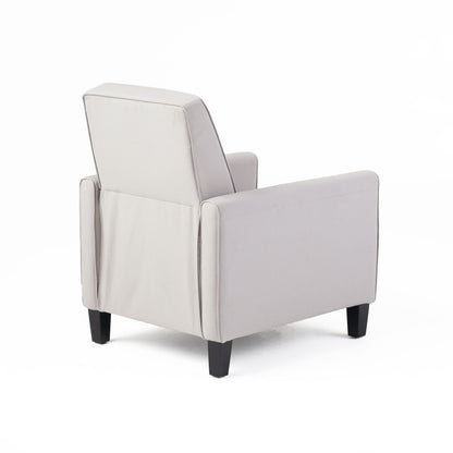 Chaise à dossier relevable en tissu Roomfitters pour une décoration intérieure élégante, bleu marine