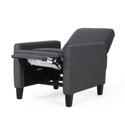 Chaise à dossier relevable en tissu Roomfitters pour une décoration intérieure élégante, bleu marine