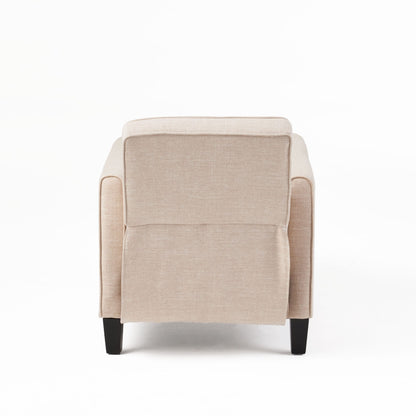 Chaise à dossier relevable en tissu Roomfitters pour une décoration intérieure élégante, bleu marine