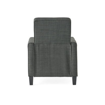 Chaise à dossier relevable en tissu Roomfitters pour une décoration intérieure élégante, bleu marine